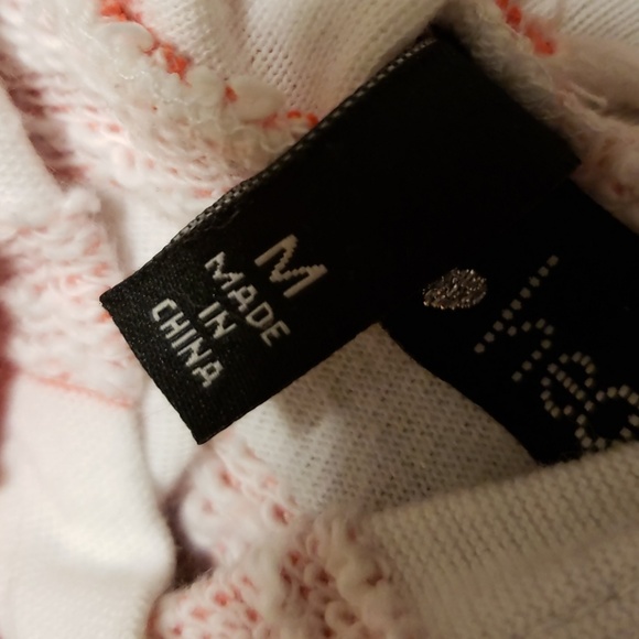 Pink and white stiped hoodie - Picture 3 of 3